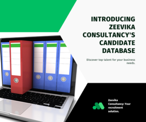 Candidate Database at Zeevika Consultancy