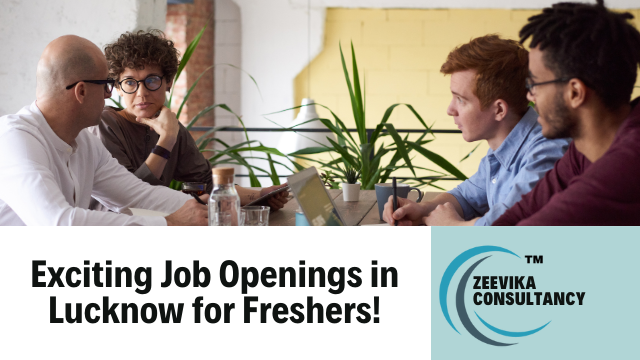 Jobs In Lucknow For Freshers by Zeevika Consultancy