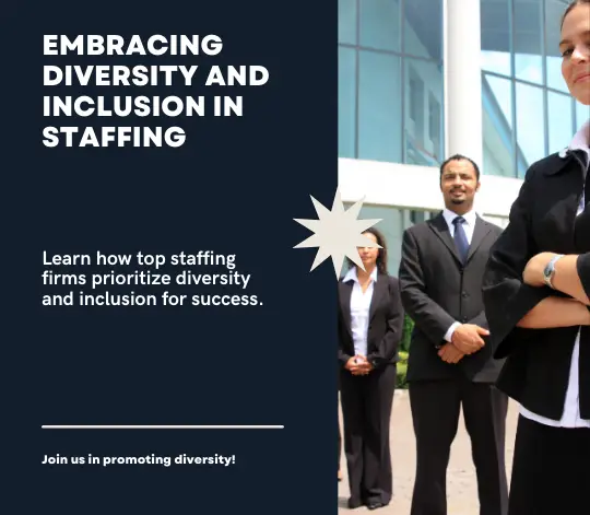 How the Best Staffing Companies Ensure Diversity and Inclusion